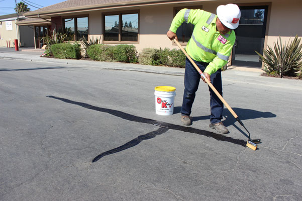 crack filling near me